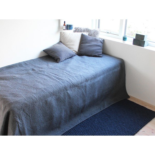 Covor cu bile din lână Wooldot Ball Rugs, 100 x 150 cm, albastru-image-3