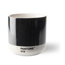 Cană neagră din ceramică 175 ml Cortado Black 419 – Pantone