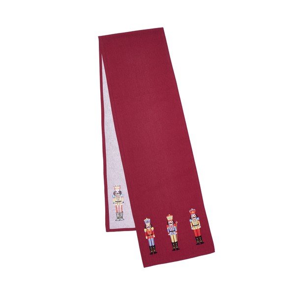 Napron de masă din bumbac 220x32 cm  cu model de Crăciun Christmas Nutcracker – Catherine Lansfield