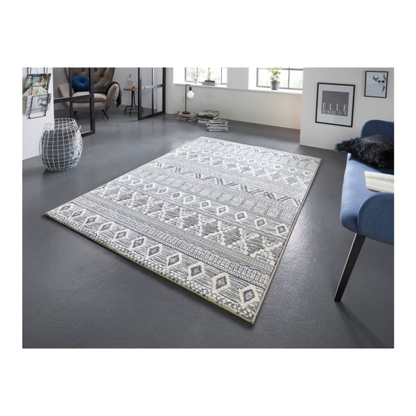 Covor Elle Decoration Arty Roanne, 120 x 170 cm, albastru-image-1