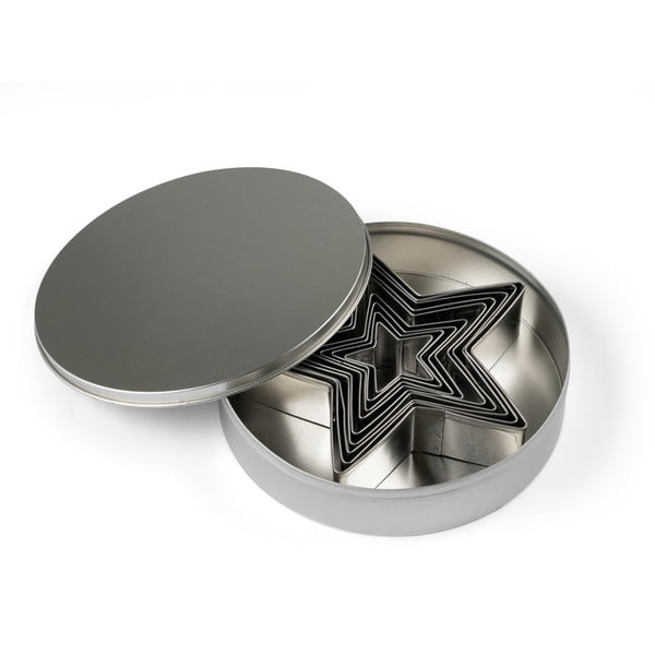 Forme de aluat 9 buc.  cu model de Crăciun Star – Blomsterbergs-image-1