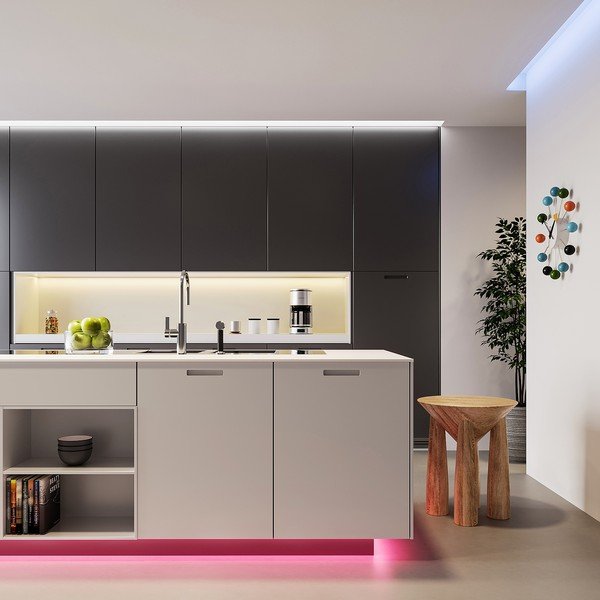 Bandă LED neagră 500 cm Grip – Reality-image-1