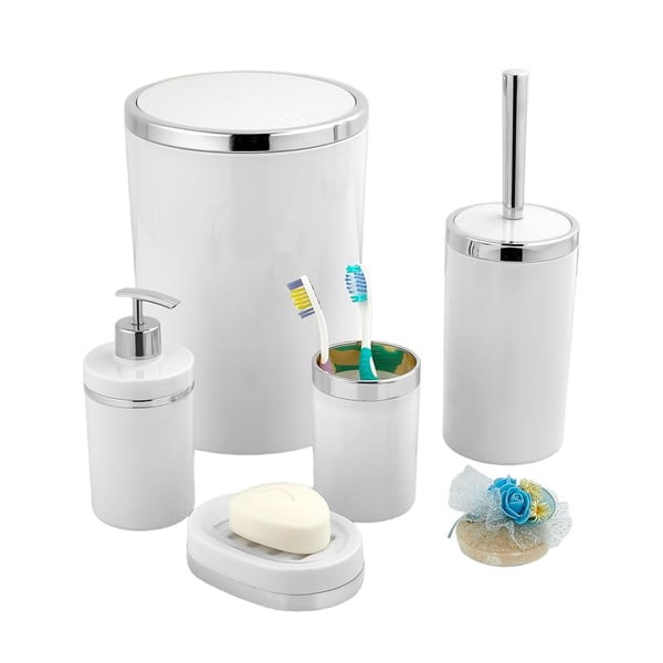Set de accesorii de baie alb – Oyo Concept