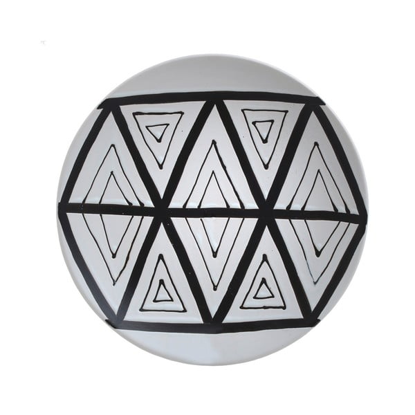 Farfurie din ceramică InArt Geometry, ⌀ 31 cm