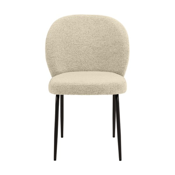 Scaune de sufragerie bej 2 buc. Patricia - Actona-image-3