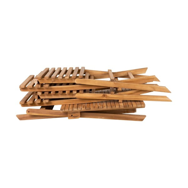 Set de dining pentru grădină în culoare naturală pentru 2 persoane Cuenca – House Nordic-image-3