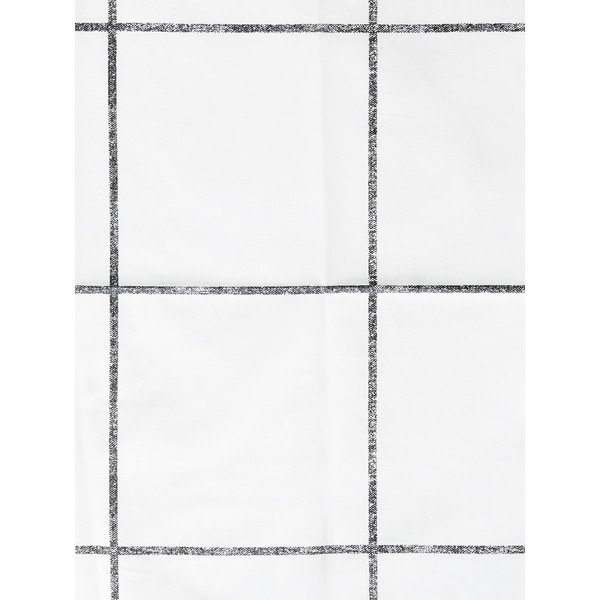 Lenjerie de pat din bumbac Westwing Collection Juna, 135 x 200 cm, alb-negru-image-1