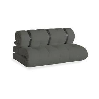 Canapea extensibilă potrivită pentru exterior Karup Design Design OUT™ Buckle Up Dark Grey, gri închis