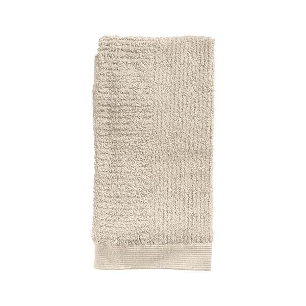 Prosop bej din bumbac din frotir 50x100 cm Classic – Zone-image-1