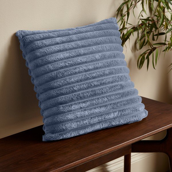 Pernă decorativă din micropluș/cocolino 45x45 cm Cosy Ribbed – Catherine Lansfield-image-1