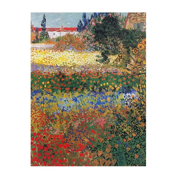 Reproducere tablou Vincent van Gogh - Flower Garden, 60 x 45 cm
