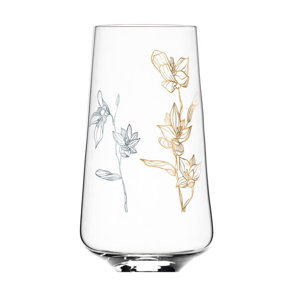 Pahar din sticlă cristalină pentru prosecco Ritzenhoff Marvin Benzoni Orchids, 230 ml-image-2