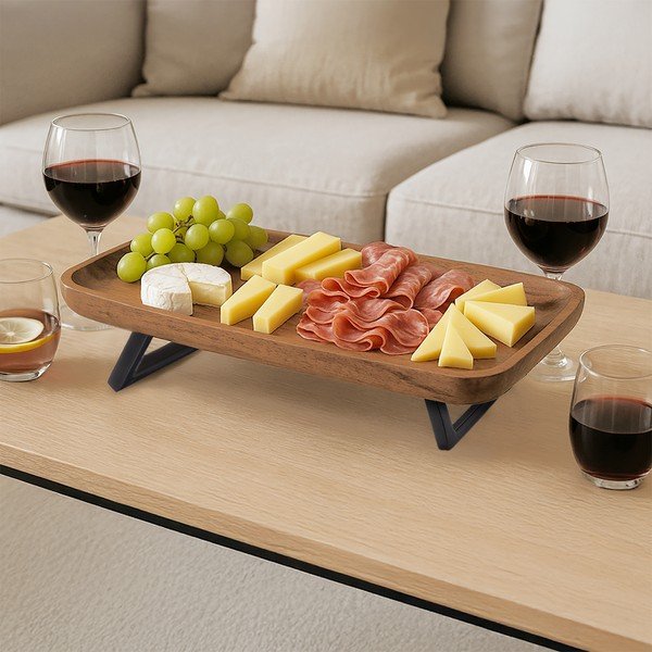 Tavă din lemn 16x46 cm Mango – Orion-image-1