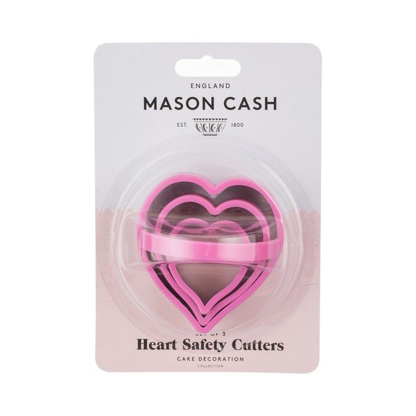 Set 3 tăietoare aluat pentru prăjituri Mason Cash Heart-image-1