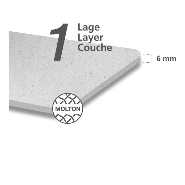 Suport protecție pentru masa de călcat (sub husă) Wenko Molleton, 130 x 40 cm-image-1