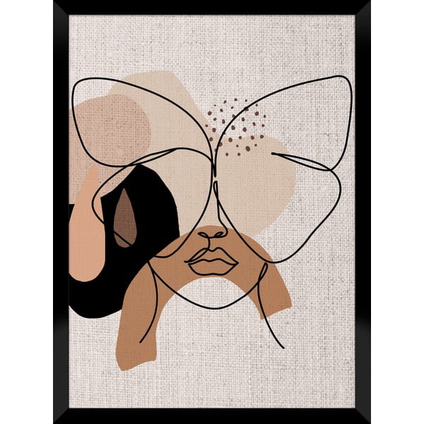 Poster cu ramă Styler Framepic Butterfly Girl, 40 x 30 cm