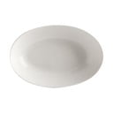Farfurie adâncă din porțelan Maxwell & Williams Basic, 25 x 17 cm, alb