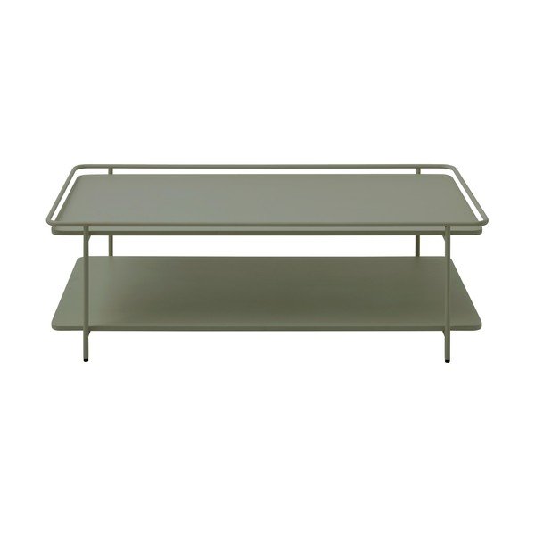 Măsuță de cafea verde din metal 55x110 cm Yuba – Unique Furniture
