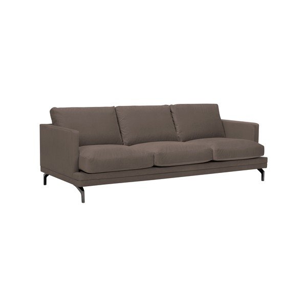 Canapea cu 3 locuri Windsor & Co Sofas Jupiter, maro-image-1