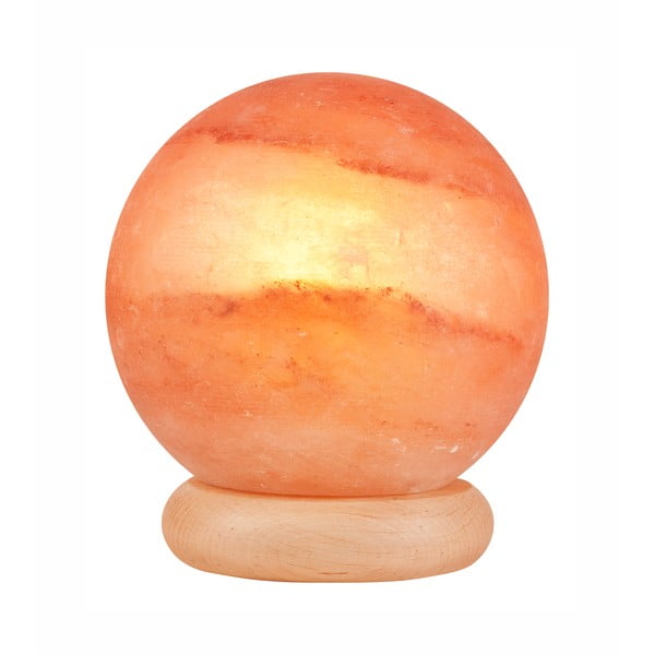 Lampă de sare portocalie, înălțime 16 cm Sally - LAMKUR