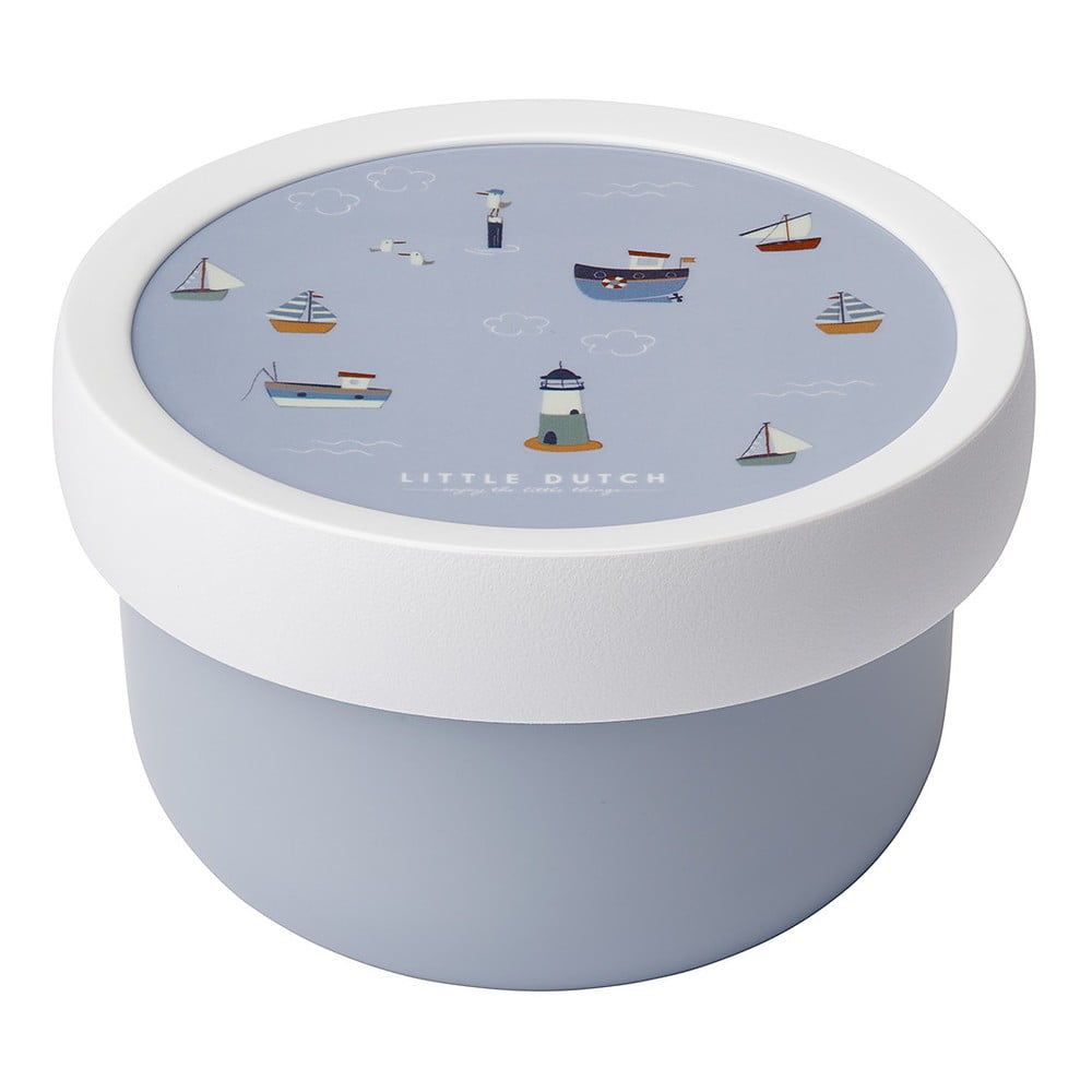 Cutie de gustări pentru copii cu furculiță Sailors bay – Mepal