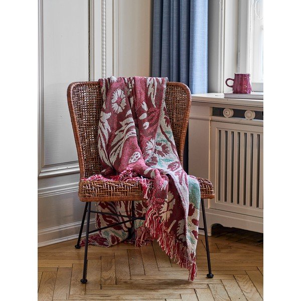Pătură din bumbac reciclat 130x160 cm Jangal – Bloomingville-image-1