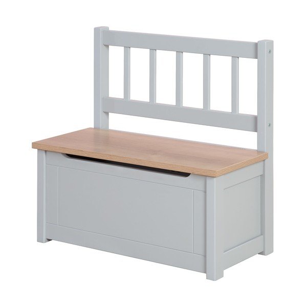 Bancă de copii taupe Woody – Roba