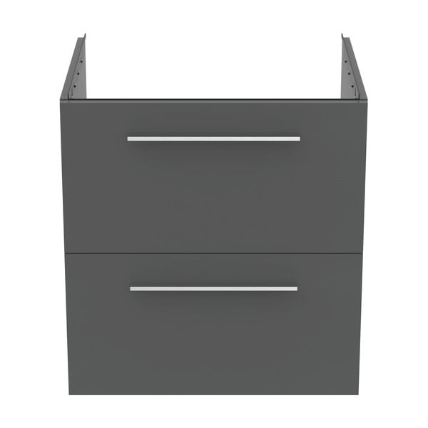 Dulap sub chiuvetă gri suspendat 60x63 cm i.Life B – Ideal Standard