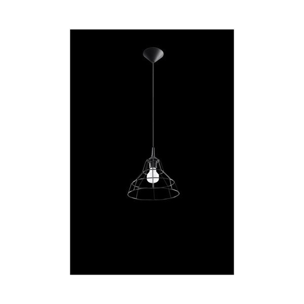 Lustră Sollux Asama, negru-image-2