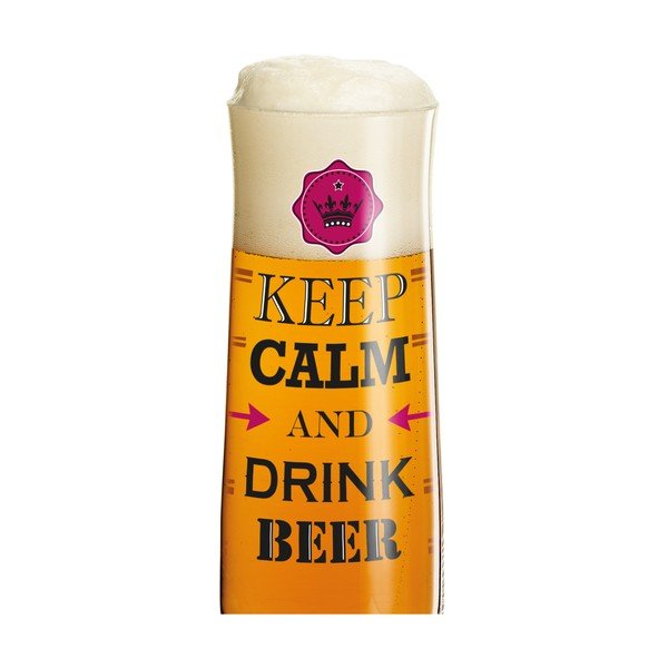 Set pahar din sticlă cristalină pentru bere și 5 suporturi pahare Ritzenhoff Fisherman´s Wife, 390 ml-image-2