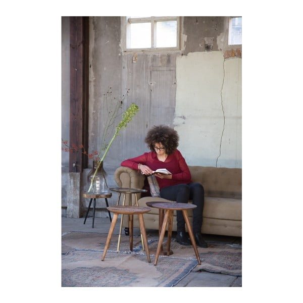 Măsuță din alamă Dutchbone Eliot-image-2