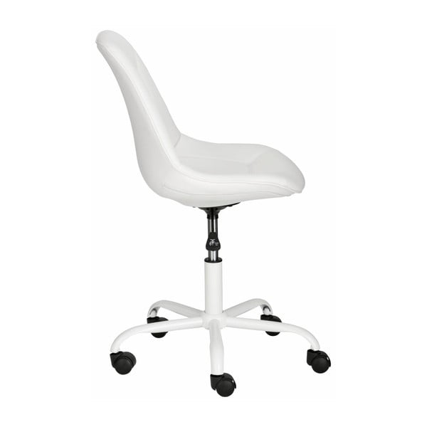 Scaun confortabil de birou Støraa Carl, alb-image-2