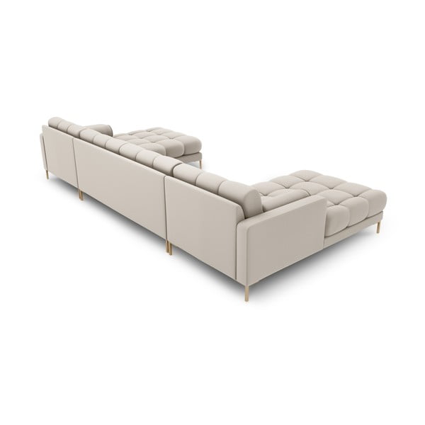 Colțar bej (în formă de "U") Bali – Cosmopolitan Design-image-4