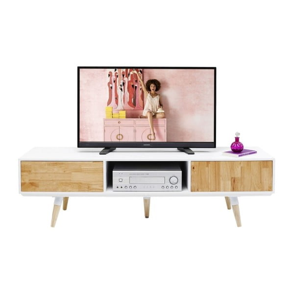 Masă TV în decor de lemn Kare Design Salute-image-3