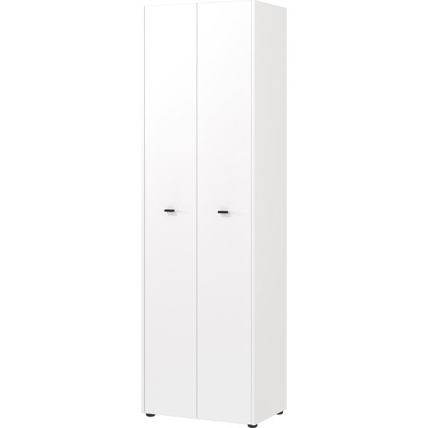 Șifonier alb/natural 59x198 cm Lucena – Germania-image-1