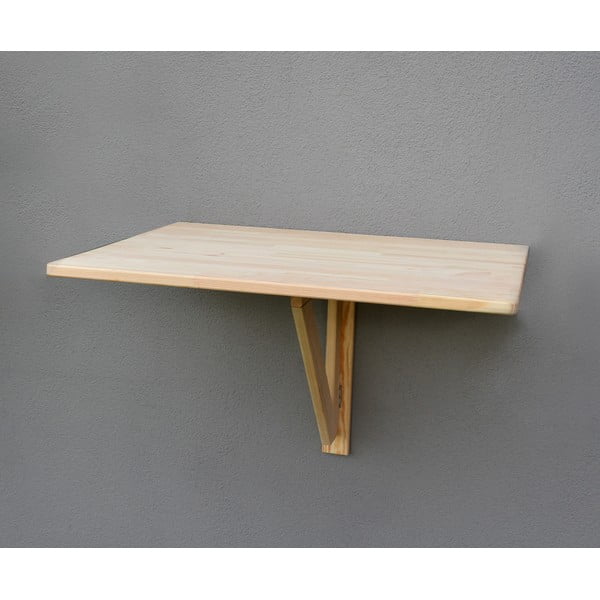 Masă de balcon supendată din lemn de pin 59x79 cm – Rojaplast