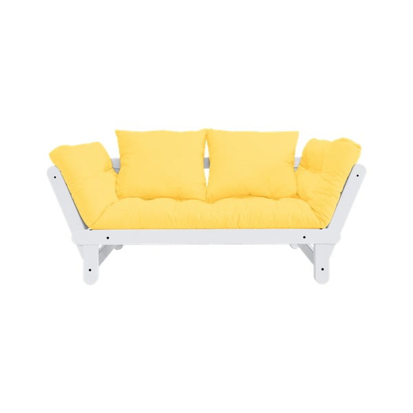 Canapea variabilă Karup Design Beat White/Yellow