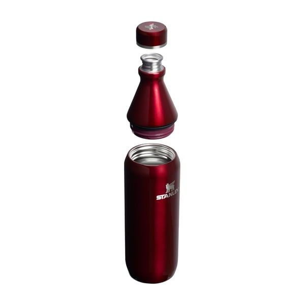 Sticlă termică burgundy din oțel inoxidabil 600 ml All Day Slim Bottle Garnet Shine – Stanley-image-1