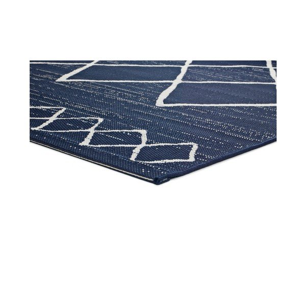 Covor pentru exterior Universal Elba, 80 x 150 cm, albastru închis-image-1