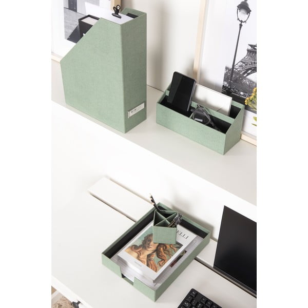 Organizatoare 4 buc. din carton Hugo Canvas Paper Laminate – Bigso-image-2