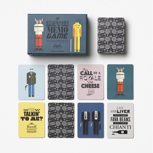 Joc de societate Memo game Movie – Printworks