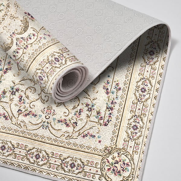 Covorașe de baie maro-bej 2 buc. 60x100 cm – Foutastic-image-2