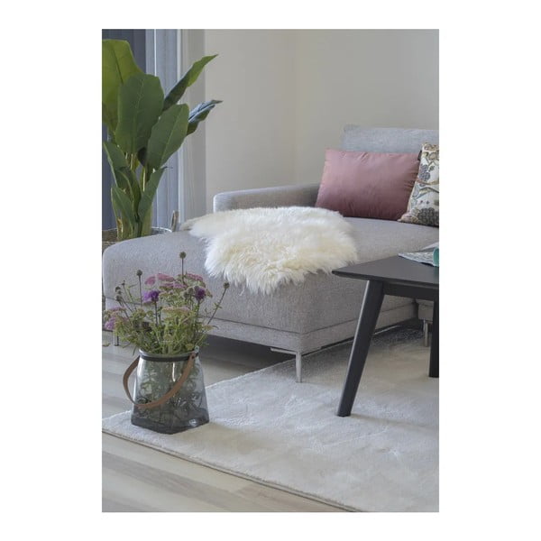 Blană de oaie House Nordic, 50 x 85 cm, alb-image-2