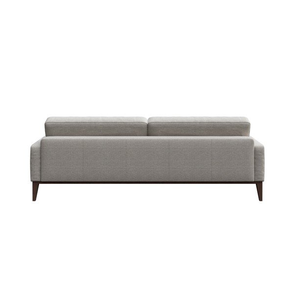 Canapea MESONICA Musso Tufted, gri deschis, 210 cm-image-3