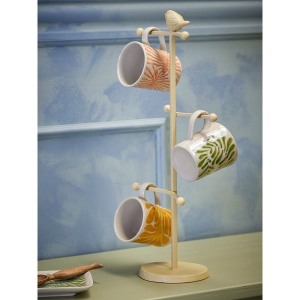 Cești 3 buc. pentru cappuccino din gresie 205 ml Fauni – Bloomingville-image-2