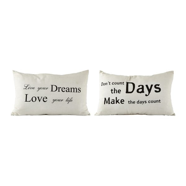 Set 2 perne KJ Collection Love and Dreams, 50x30 cm