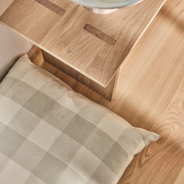 Pat pentru animale de companie bej pentru câini din bumbac 74x60 cm Kyoto – OYOY Living Design-image-3