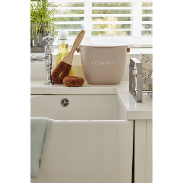 Perie din bambus pentru spălat vase Kitchen Craft Natural Elements-image-3