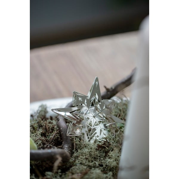 Decorațiune de Crăciun suspendată argintie Kähler Design-image-1