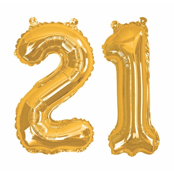Balon cu numărul 21 Neviti Gold
